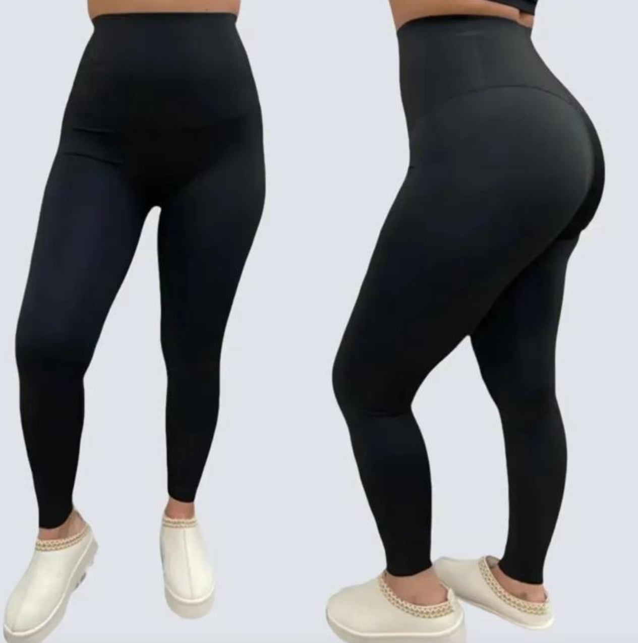 Black super sculpt leggings