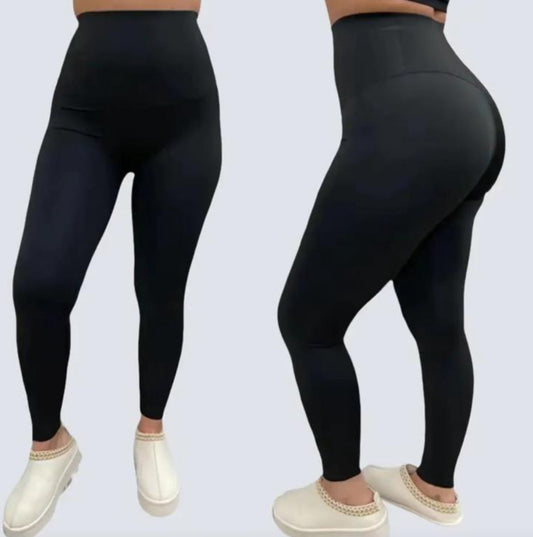 Black super sculpt leggings